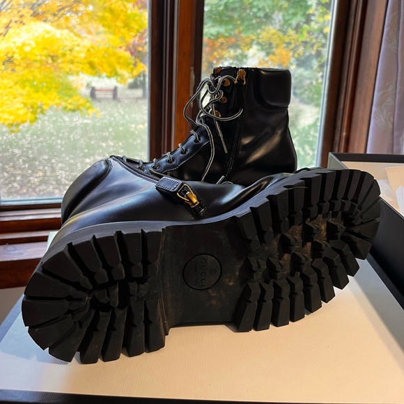 Horse Calf/Lavaredo Gucci Boots US 10 - Picture 10 of 14